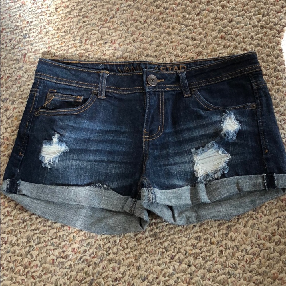 Juniors jean shorts